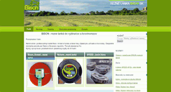 Desktop Screenshot of bison.sk